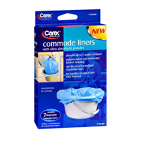 Carex, Carex Commode Liner, Box Of 7 Carex