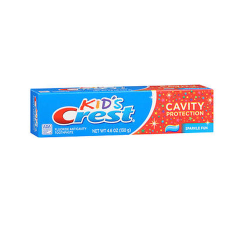 Crest, Kid'S Cavity Protection Fluoride Anticavity Toothpaste Sparkle Fun, 4.6 Oz Crest