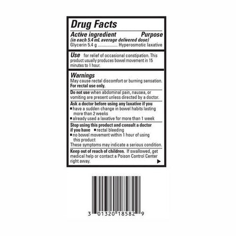 Fleet, Liquid Glycerin Suppositories, 7.5 Ml, Box Of 4