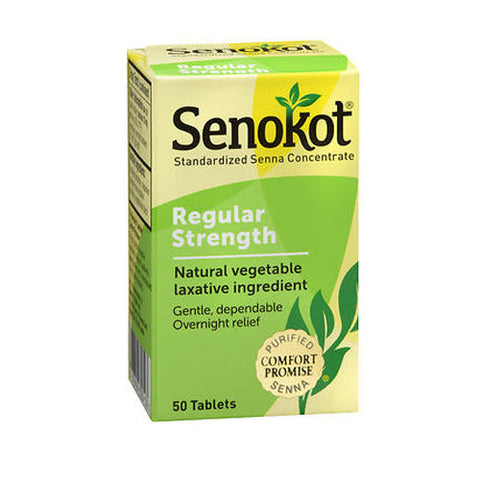 Senokot, Laxative Tablets Regular Strength, 50 Tabs Senokot
