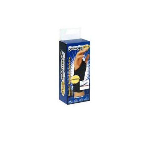 Sport Aid, Wrist Support With Strip Thermadry S-A Gold X-Large, 1 Each Sport Aid