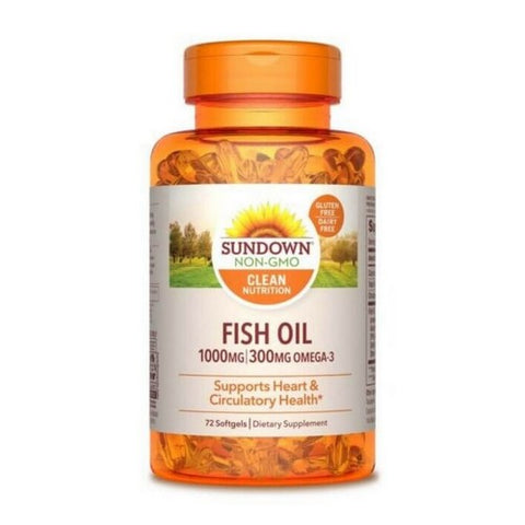 Sundown Naturals, Fish Oil, 1000 mg, 144 Count Sundown Naturals