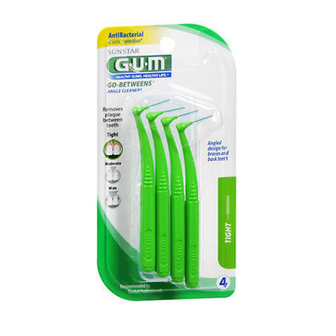 Gum, Gum Go-Betweens Angle Cleaners Tight, 4 each Gum