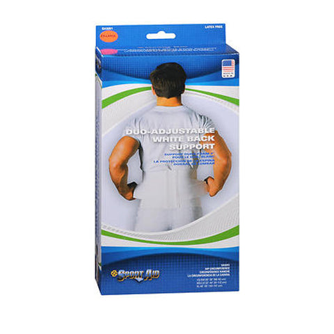 Sport Aid, Duo-Adjustable Back Support X-Large White, 1 Each Sport Aid