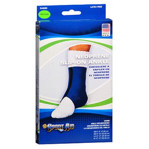 Sport Aid, Sportaid Ankle Brace, 9"-10" (23-25 cm), Medium Sport Aid