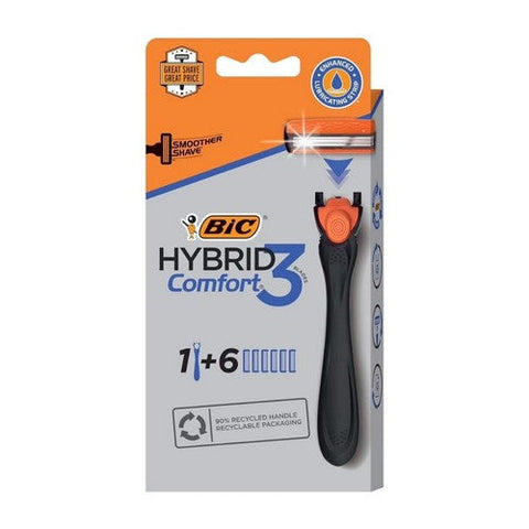 Bic, Hybrid Advance Shaver, 6 each Bic