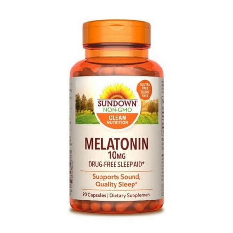 Sundown Naturals, Melatonin, 10 mg, 90 caps Sundown Naturals