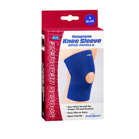 Fla Orthopedics, Orthopedics Knee Sleeve Neoprene Open Navy Small, 1 Each Fla Orthopedics