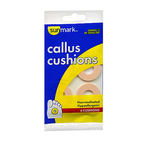 Sunmark, Callus Cushions Non-Medicated, 6 each Sunmark