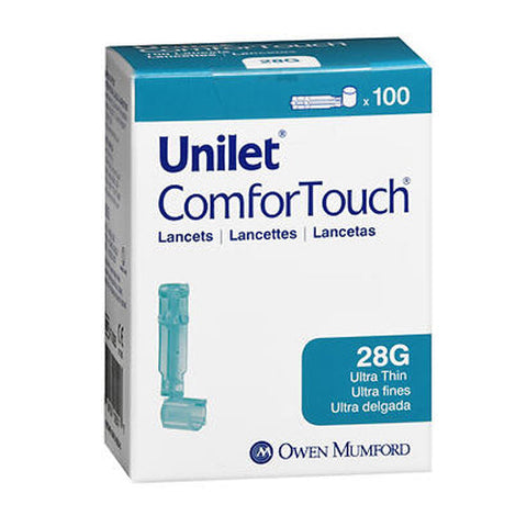 Unilet, Comfortouch Lancets Ultra Thin 28G, 28G, 100 Count Unilet
