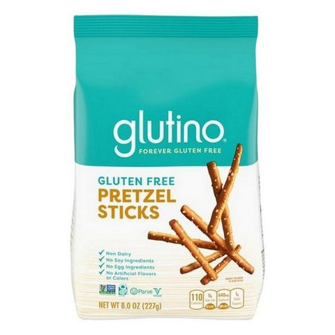 Glutino, Pretzel Sticks, 8 Oz(Case Of 12) Glutino