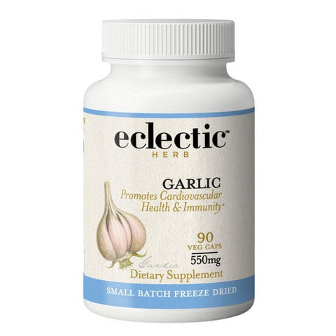 Eclectic Herb, Garlic, 550 Mg, 90 Caps Eclectic Herb