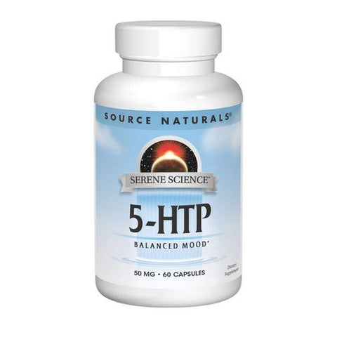 Source Naturals, 5-HTP, 50 mg, 60 caps Source Naturals