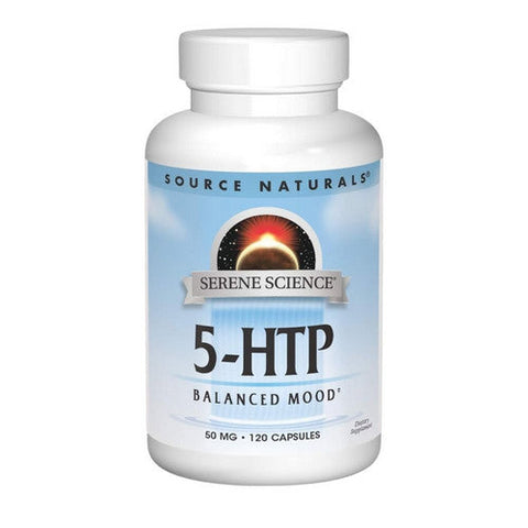 Source Naturals, 5-HTP, 50 mg, 120 caps Source Naturals