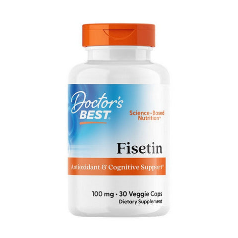 Doctors Best, Fisetin With Novusetin, 100 mg, 30 Veggie Caps Doctors Best