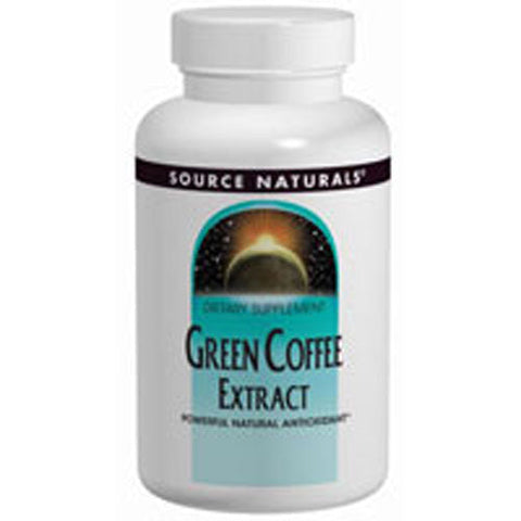 Source Naturals, Green Coffee Extract, 120 tabs Source Naturals