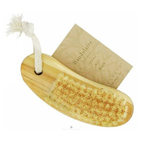 Baudelaire, Cedar 4 inch Nail Brush, 1 COUNT Baudelaire