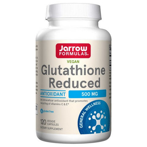 Jarrow Formulas, Glutathione Reduced, 500 mg, 120 Caps Jarrow Formulas