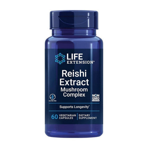 Life Extension, Reishi Extract Mushroom Complex, 60 Veg Caps Life Extension