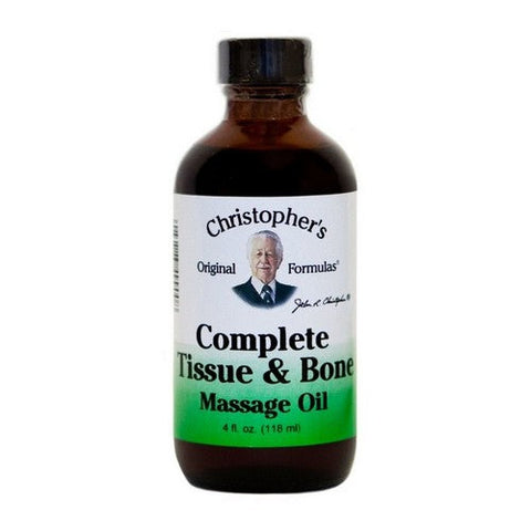 Christopher's Original Formulas, Complete Tissue and Bone Massage Oil, 4 Oz Christopher's Original Formulas