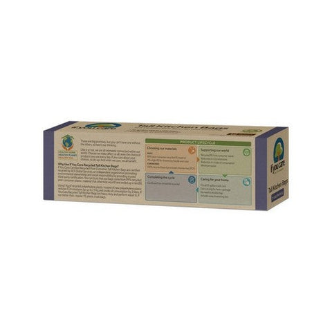 If You Care, Tall Kitchen Bags With Drawstrings, 12 Count