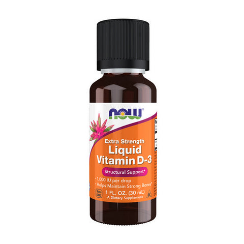 Now Foods, Vitamin D-3 Liquid Extra Strength, 1000 iu, 1 oz Now Foods