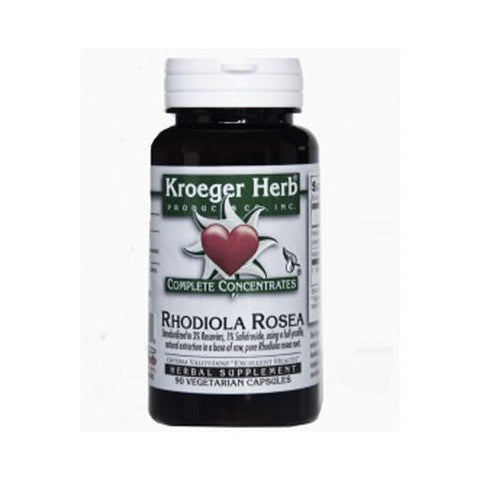 Kroeger Herb, Rhodiola Rosea, 90 VEG CAPS Kroeger Herb