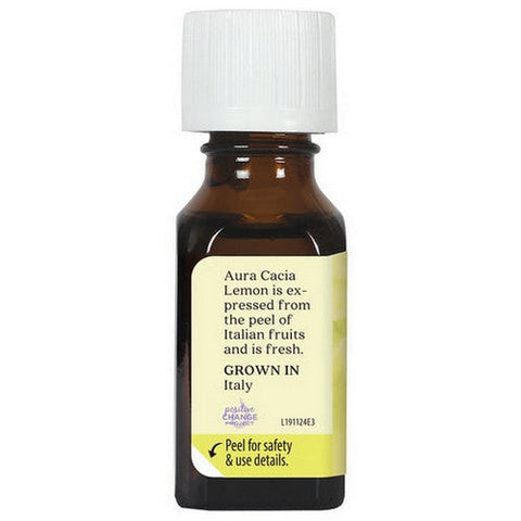Aura Cacia, 100% Pure Essential Oil Lemon, 0.5 Oz Aura Cacia