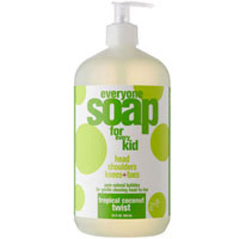EO Products, Everyone Soap For Kids, Tropical Coconut Twist 32 OZ EO Products