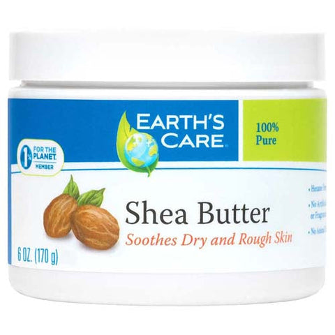 Earth's Care, Shea Butter 100% Pure and Natural, 6 OZ Earth's Care