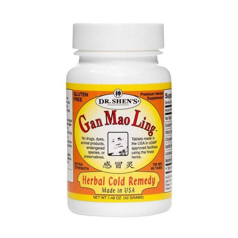 Dr. Shen's, Gan Mao Ling Anti Viral, 60 Tabs