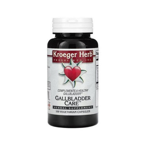Kroeger Herb, Gallbladder Care, 100 Veg Caps Kroeger Herb