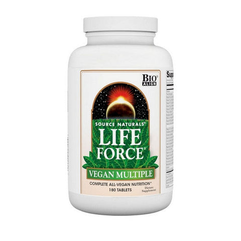 Source Naturals, Life Force Vegan Multiple, 180 Tabs Source Naturals