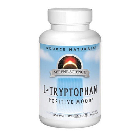 Source Naturals, Serene Science Label L-Tryptophan, 500mg, 120 Caps Source Naturals