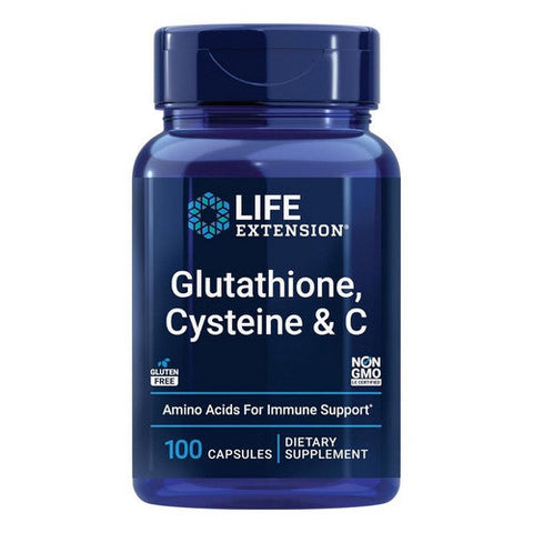 Life Extension, Glutathione - Cysteine and C, 100 Vcaps Life Extension