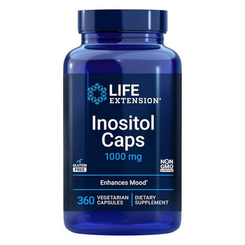 Life Extension, Inositol Caps, 1000 Mg, 360 Veg Caps Life Extension