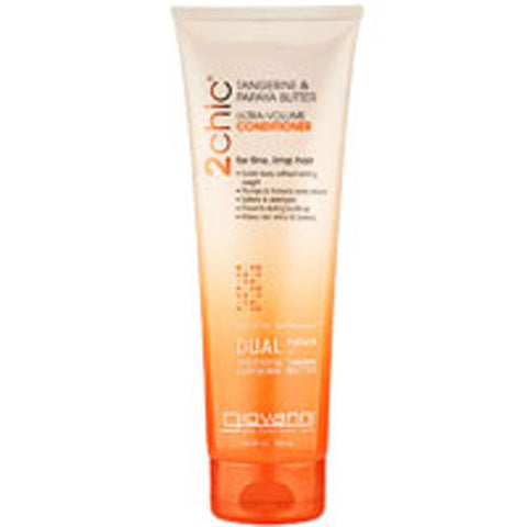 Giovanni Cosmetics, 2chic Ultra Volume Tangerine and Papaya Butter Conditioner, 8.5 oz Giovanni Cosmetics
