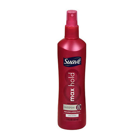 Suave, Max Hold Unscented Non Aerosol Hairspray, Unscented 11 oz Suave