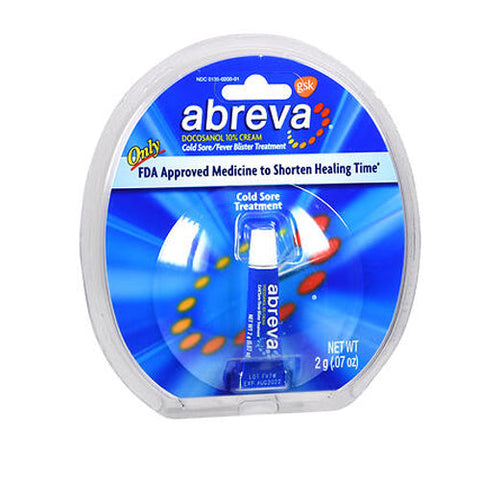 Abreva, Cold Sore Or Fever Blister, 2 Grams Abreva