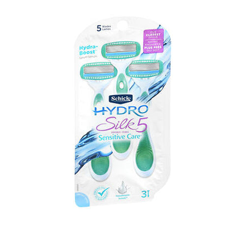 Schick, Hydro Silk5 Razors Sensitive Care, 3 each Schick