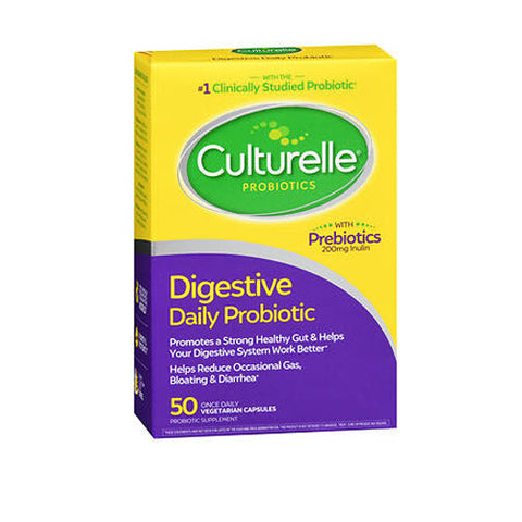 Culturelle, Digestive Health Probiotic Capsules, 50 Caps Culturelle