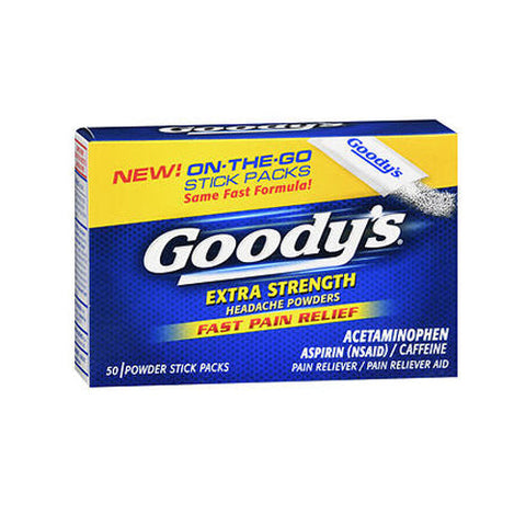 Goody's, Extra Strength Pain Reliever Headache Powder Packs, 50 Each Goody's