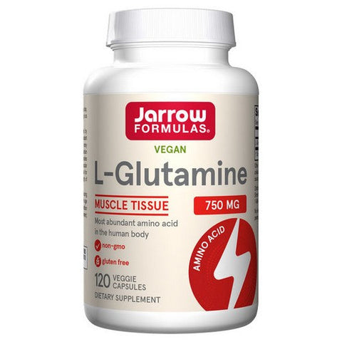 Jarrow Formulas, L-Glutamine, 750 mg, 120 Caps Jarrow Formulas