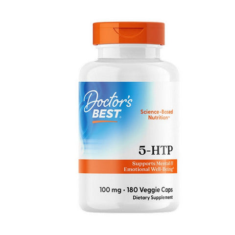 Doctors Best, 5-HTP, 100 mg, 180 Veggie Caps Doctors Best