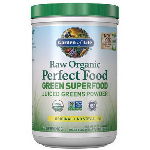 Garden of Life, Perfect Food Raw Organic Powder, 14.60 Oz Garden of Life