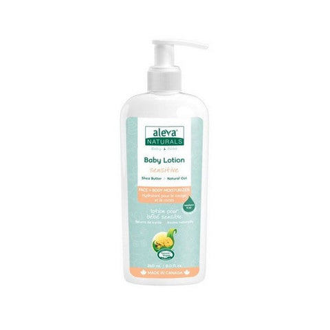 Aleva Naturals, Baby Lotion Face Plus Body Moisturizer, 8 Oz