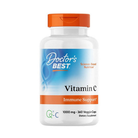 Doctors Best, Vitamin C With Q-C, 1000 Mg, 360 Veggie Caps Doctors Best