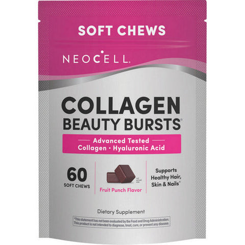 Neocell Laboratories, Beauty Burst, 60 Chews, Fruit punch Neocell Laboratories