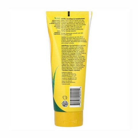 Alba Botanica, After Sun Gel 80% Aloe Vera, 8 Oz Alba Botanica