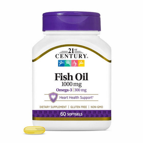 Fish Oil 60 Softgels by 21st Century